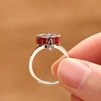Fortune Jewel Om Mani Padme Hum Copper Prayer Wheel Rotatable Wealth Ring Fortune Jewel