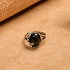 Fortune Jewel Copper Rose Flower Adjustable Self Care Ring Fortune Jewel