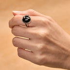 Fortune Jewel Copper Rose Flower Adjustable Self Care Ring Fortune Jewel
