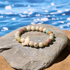 Fortune Jewel Natural Various Stones Dolphin Spiritual Balance Bracelet Fortune Jewel
