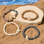 Fortune Jewel Natural Various Stones Dolphin Spiritual Balance Bracelet Fortune Jewel
