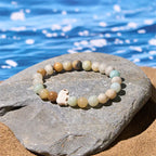 Fortune Jewel Natural Various Stones Elephant Spiritual Strength Bracelet Fortune Jewel