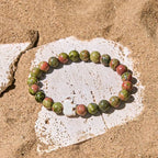 Fortune Jewel Natural Various Stones Elephant Spiritual Strength Bracelet Fortune Jewel