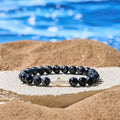 Fortune Jewel Natural Agate Stone Shark Wisdom Bracelet Fortune Jewel