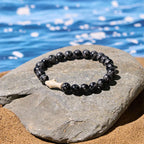 Fortune Jewel Natural Agate Stone Shark Wisdom Bracelet Fortune Jewel
