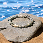 Fortune Jewel Natural Agate Stone Shark Wisdom Bracelet Fortune Jewel