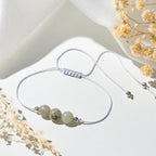 Fortune Jewel Natural Labradorite Bead Rope Healing Bracelet Fortune Jewel
