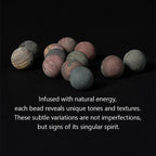 Fortune Jewel 108 Mala Beads Picasso Jasper Stone Courage Energy Bracelet