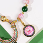 Fortune Jewel Tibet Evil Eye Nine Tailed Fox Thangka Keep Away Evil Spirits String Bracelet Fortune Jewel