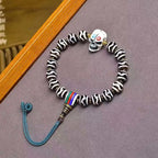 Fortune Jewel Tibetan Dzi Bead The Lord of the Corpse Forest Protection Bracelet Fortune Jewel