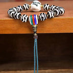Fortune Jewel Tibetan Dzi Bead The Lord of the Corpse Forest Protection Bracelet Fortune Jewel