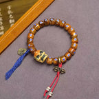 Fortune Jewel Tibetan Bone Beads The Lord Of The Corpse Forest Keep Away Evil Spirits Bracelet Fortune Jewel