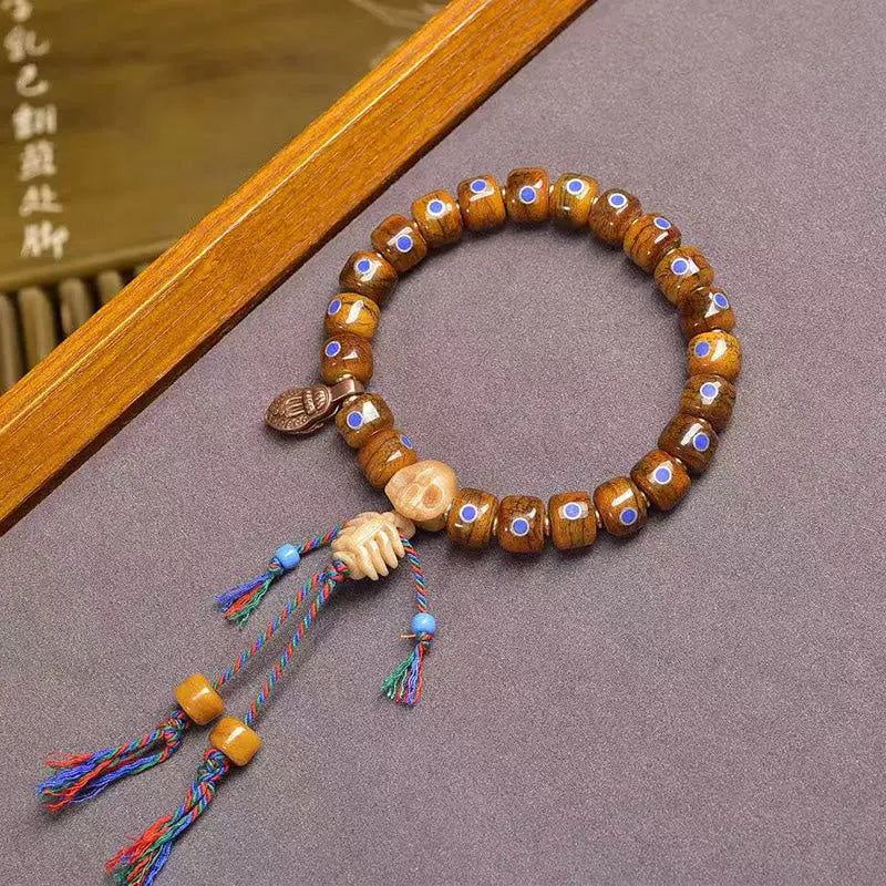 Fortune Jewel Tibetan Bone Beads The Lord Of The Corpse Forest Keep Away Evil Spirits Bracelet Fortune Jewel