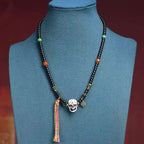 Fortune Jewel Tibet Coconut Shell The Lord of the Corpse Forest Positive Bracelet Fortune Jewel