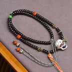 Fortune Jewel Tibet Coconut Shell The Lord of the Corpse Forest Positive Bracelet Fortune Jewel