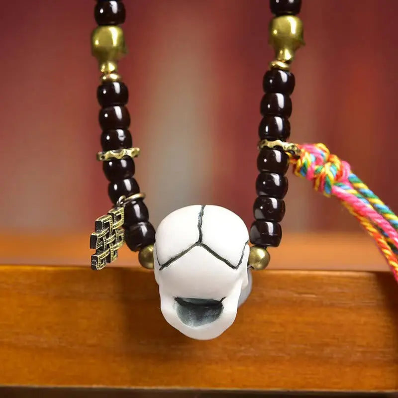 Fortune Jewel Tibet Coconut Shell The Lord of the Corpse Forest Positive Bracelet Fortune Jewel
