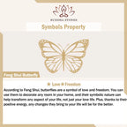 Fortune Jewel Natural Butterfly Rose Design Pink Crystal Warmth Bracelet Fortune Jewel