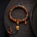 Fortune Jewel Tibet Bone Beads The Lord Of The Corpse Forest Reminders of Our Impermanence Bracelet Fortune Jewel