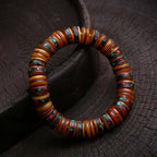 Fortune Jewel Tibet Bone Beads The Lord Of The Corpse Forest Reminders of Our Impermanence Bracelet Fortune Jewel