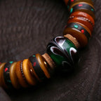 Fortune Jewel Tibet Bone Beads The Lord Of The Corpse Forest Reminders of Our Impermanence Bracelet Fortune Jewel