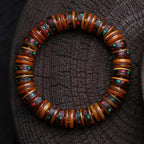 Fortune Jewel Tibet Bone Beads The Lord Of The Corpse Forest Reminders of Our Impermanence Bracelet Fortune Jewel