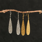 Fortune Jewel Elegant Titanium Steel Balance Hammer Marks Earrings Fortune Jewel