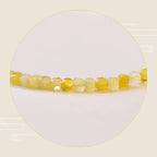 Fortune Jewel 2mm Natural Opal Ultra-thin Beads Motivation Bracelet Fortune Jewel
