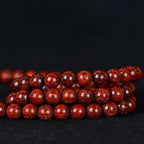 Fortune Jewel Tibetan Small Leaf Red Sandalwood Balance Bracelet