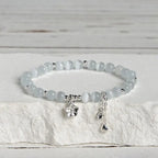 Fortune Jewel Natural Cat's Eye Cherry Blossom Peace Bracelet Fortune Jewel
