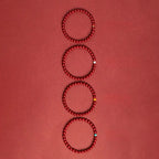 Fortune Jewel Cinnabar Turquoise Concentration Bracelet Fortune Jewel