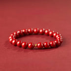 Fortune Jewel "Wishing Protection and Energy" Cinnabar Bracelet Includes Gift Message Card Fortune Jewel