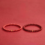 Fortune Jewel "Wishing Protection and Energy" Cinnabar Bracelet Includes Gift Message Card Fortune Jewel