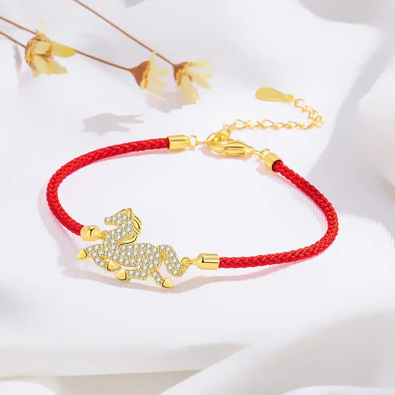 Fortune Jewel "May Protection and Good Luck Follow You" Year of the Horse Includes Gift Message Card Fortune Jewel