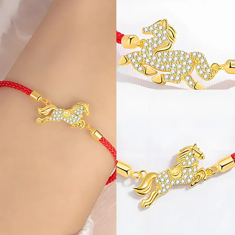 Fortune Jewel "May Protection and Good Luck Follow You" Year of the Horse Includes Gift Message Card Fortune Jewel