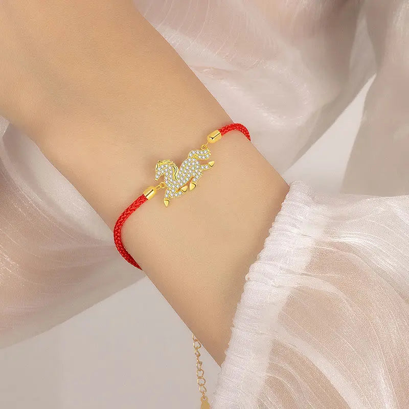 Fortune Jewel "May Protection and Good Luck Follow You" Year of the Horse Includes Gift Message Card Fortune Jewel