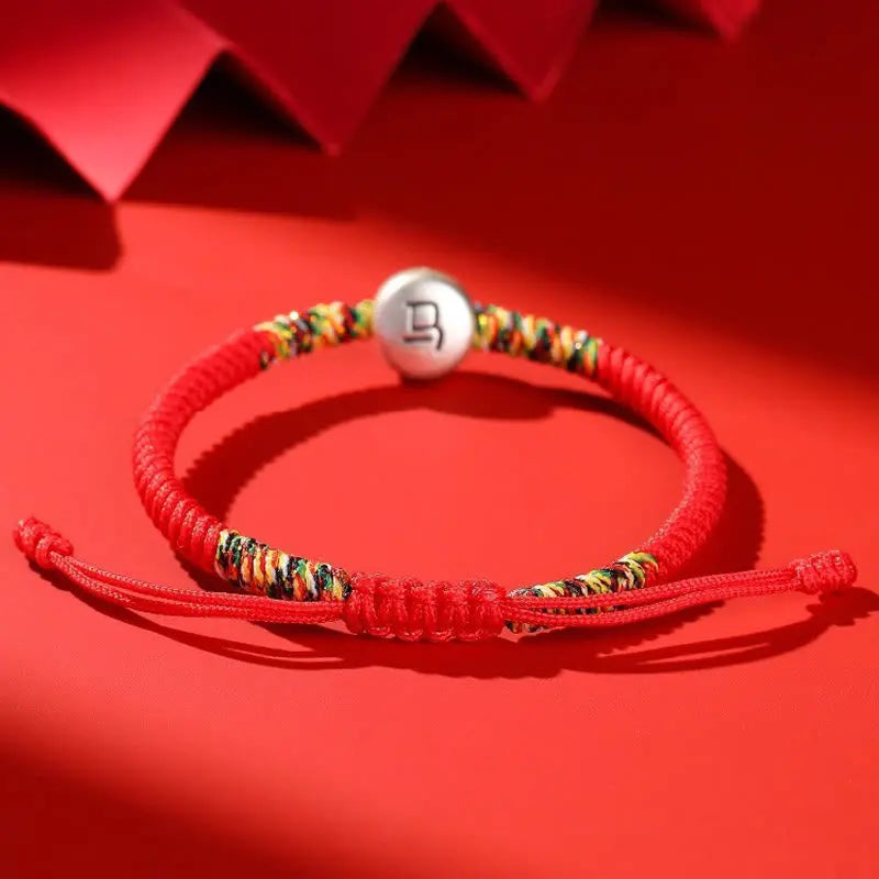 Buddha Stones "All the Best for Fortune and Protection" Year of the Horse Includes Gift Message Card Fortune Jewel