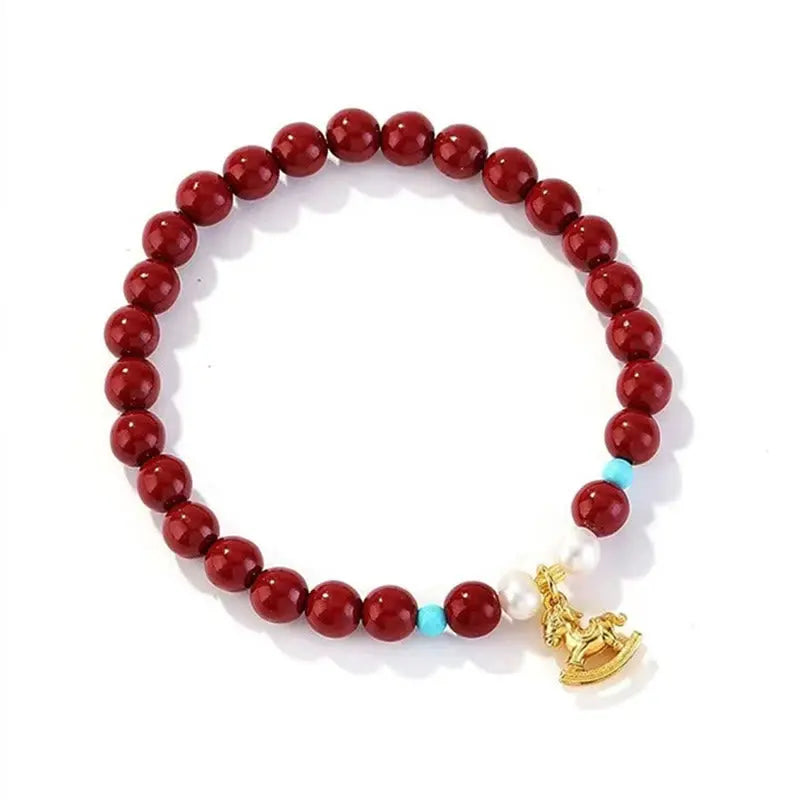 Buddha Stones "May You Have Strength and Protection" Year of the Horse Includes Gift Message Card Fortune Jewel