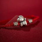 Buddha Stones "Wishing You Wealth and Protection" Year of the Horse String Includes Gift Message Card Fortune Jewel