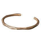 Fortune Jewel Copper Brass Hand Polishing Open Self Care Bracelet Bangle Fortune Jewel