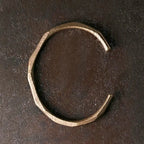 Fortune Jewel Copper Brass Hand Polishing Open Self Care Bracelet Bangle Fortune Jewel