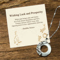 Buddha Stones "Wishing Luck and Prosperity" White Jade Koi Fish Necklace Includes Gift Message Card Fortune Jewel