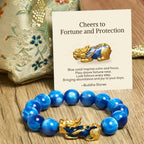 Fortune Jewel "Cheers to Fortune and Protection" PiXiu Bracelet Includes Gift Message Card Fortune Jewel
