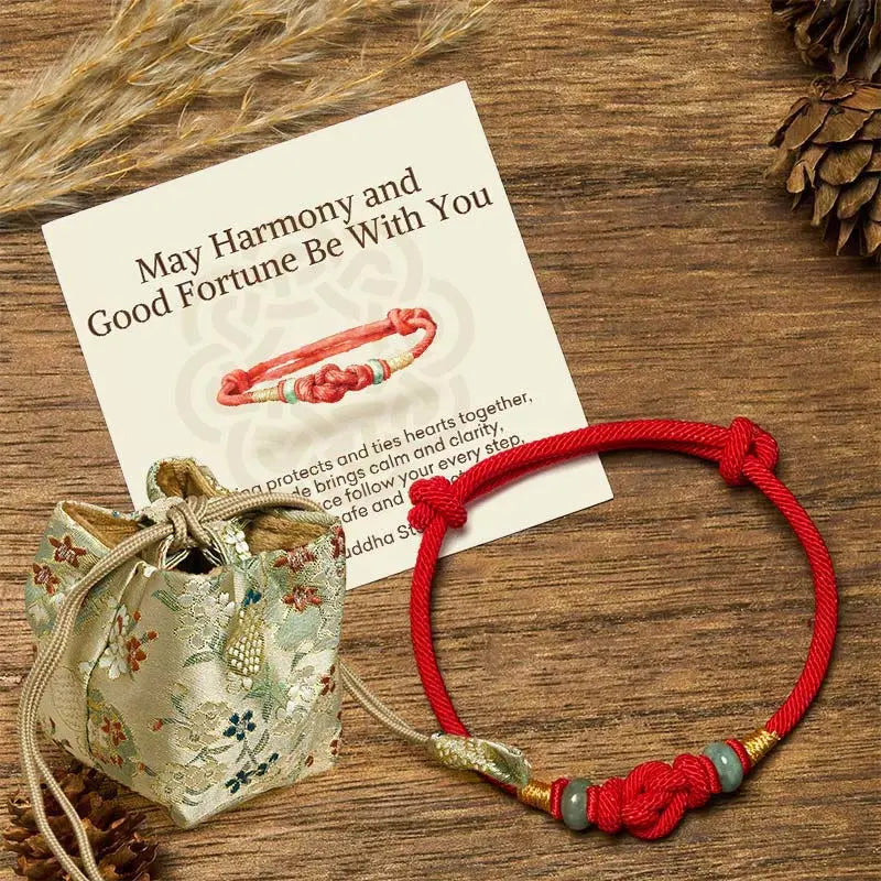 Fortune Jewel "May Harmony and Good Fortune Be With You" Bracelet Includes Gift Message Card Fortune Jewel