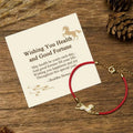 Buddha Stones "Wishing You Health and Good Fortune" Year of the Horse Includes Gift Message Card Fortune Jewel