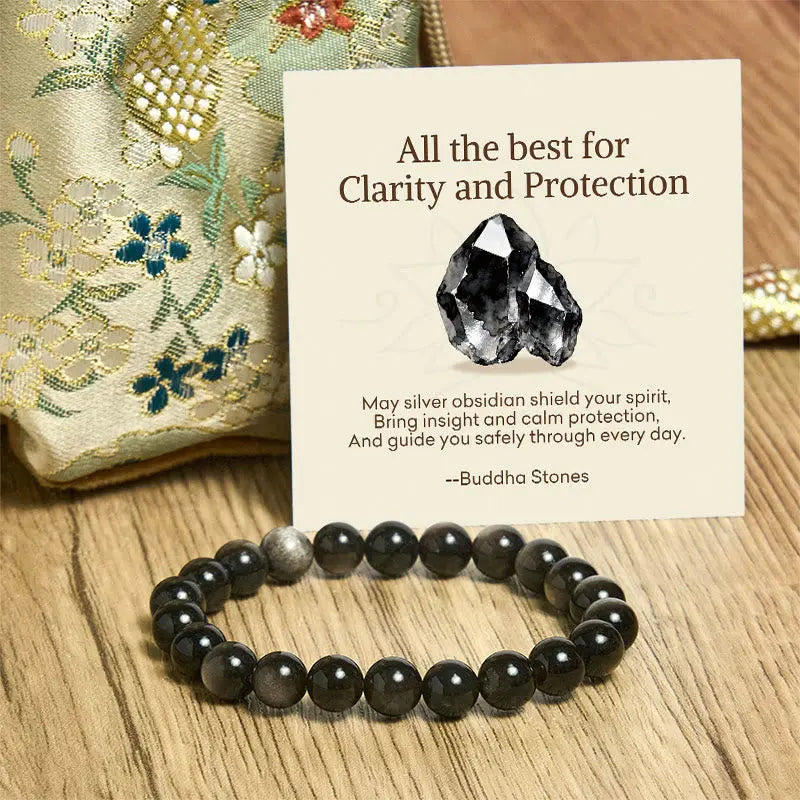 Fortune Jewel "All the Best for Love and Harmony" Stone Quartz Bracelet Includes Gift Message Card Fortune Jewel