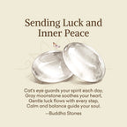 Fortune Jewel "Sending Luck and Inner Peace" Cat's Eye Butterfly Bracelet Includes Gift Message Card Fortune Jewel