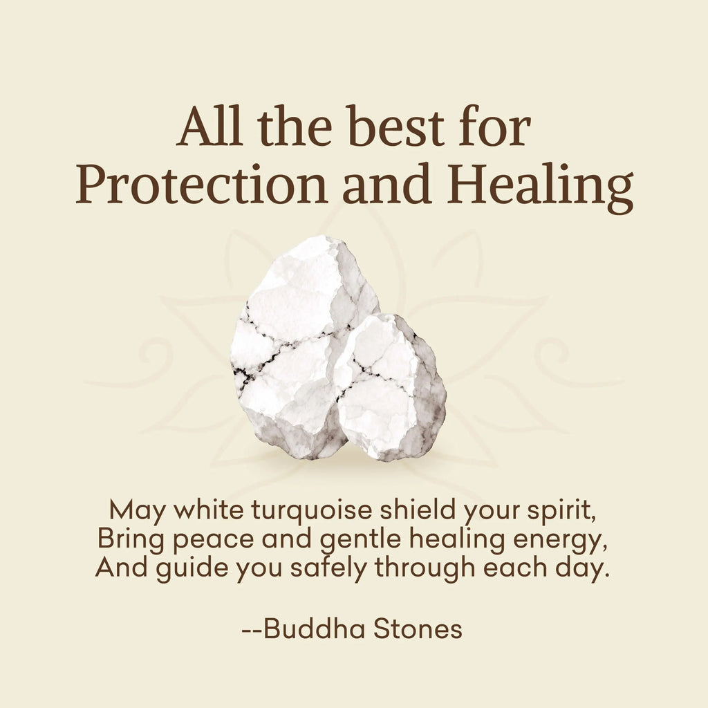 Fortune Jewel "All the Best for Love and Harmony" Stone Quartz Bracelet Includes Gift Message Card Fortune Jewel