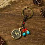 Fortune Jewel "Hoping You Success and Good Luck" Year of the Horse Key Chain Includes Gift Message Card Fortune Jewel