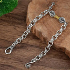 Fortune Jewel Retro Om Mani Padme Hum Vajra Copper Calm Bracelet Fortune Jewel