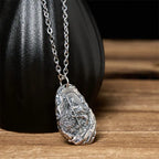 Fortune Jewel Copper Kṣitigarbha Dizang Bodhisattva Compassion Pendant Necklace Fortune Jewel
